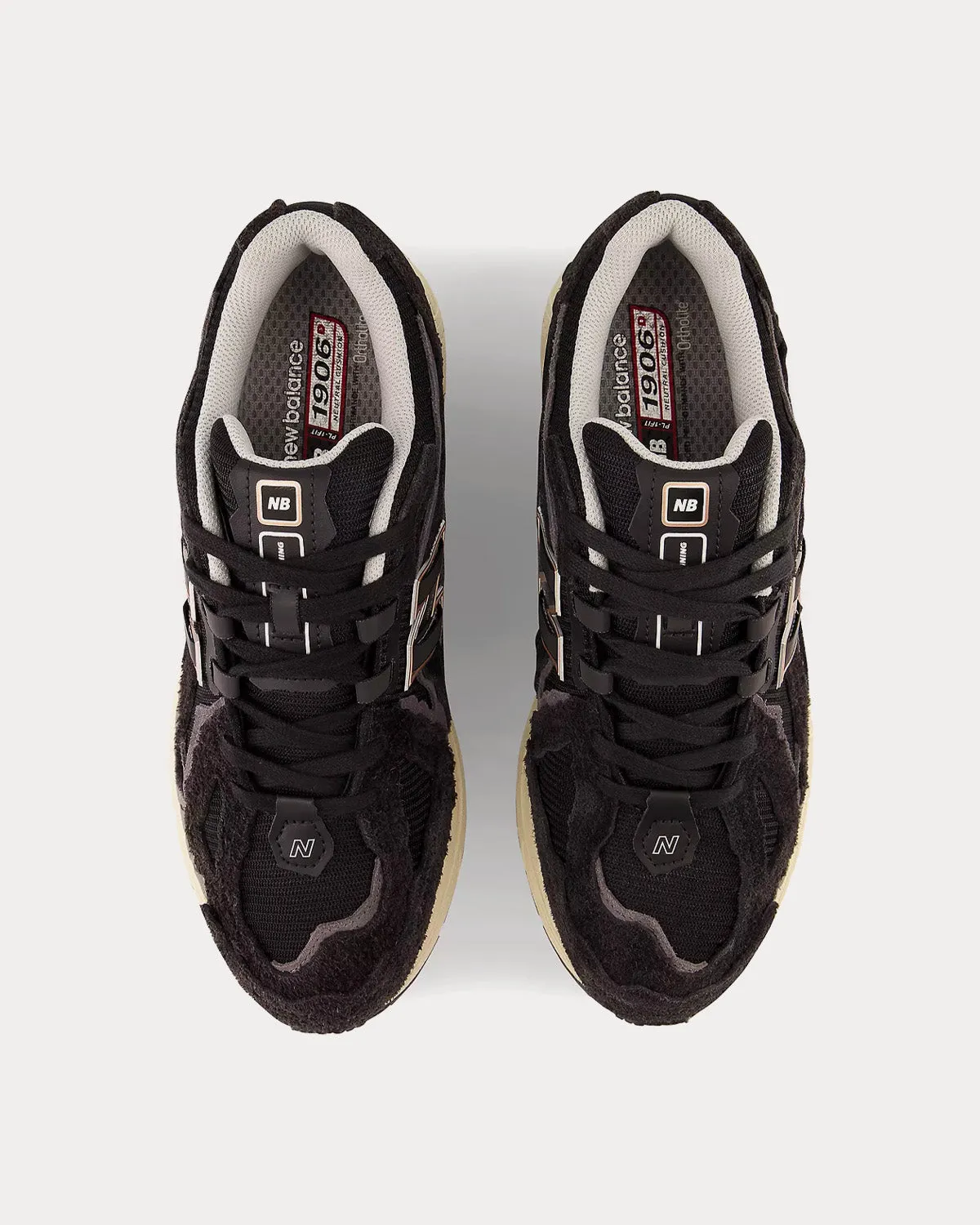 1906R Black / Silver Metallic / Gold Metallic Low Top Sneakers