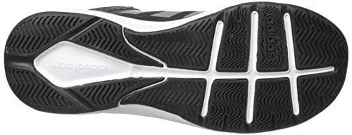 adidas Men's Cloudfoam Ilation Mid Basketball Shoes, Core Black/Matte Silver/White, ((9 W US)
