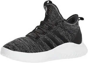 adidas Men's Ultimate Bball Basketball Shoe, Black/White, 10.5 M US