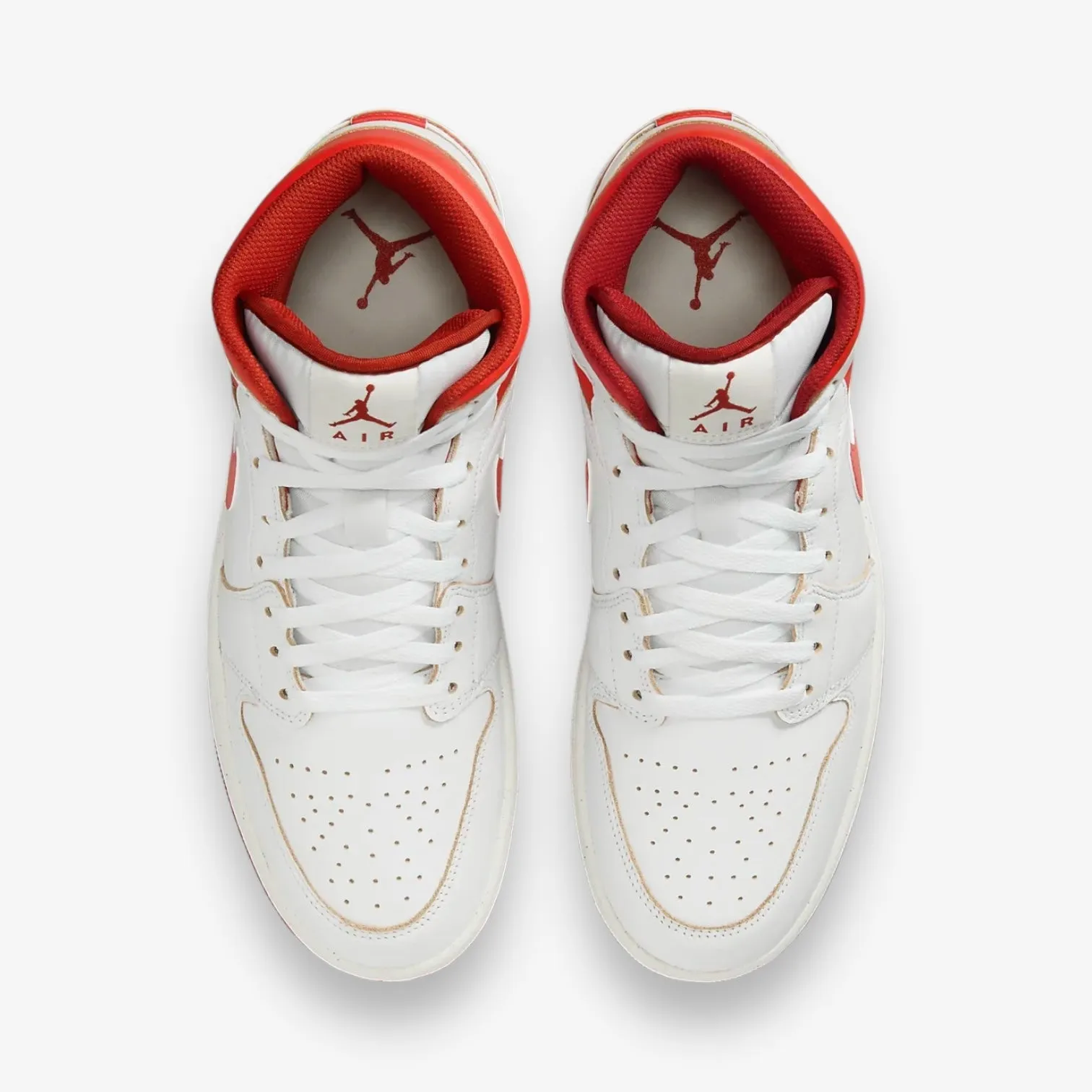 Air Jordan 1 Mid SE White Lobster Dune Red Sail FJ3458-160