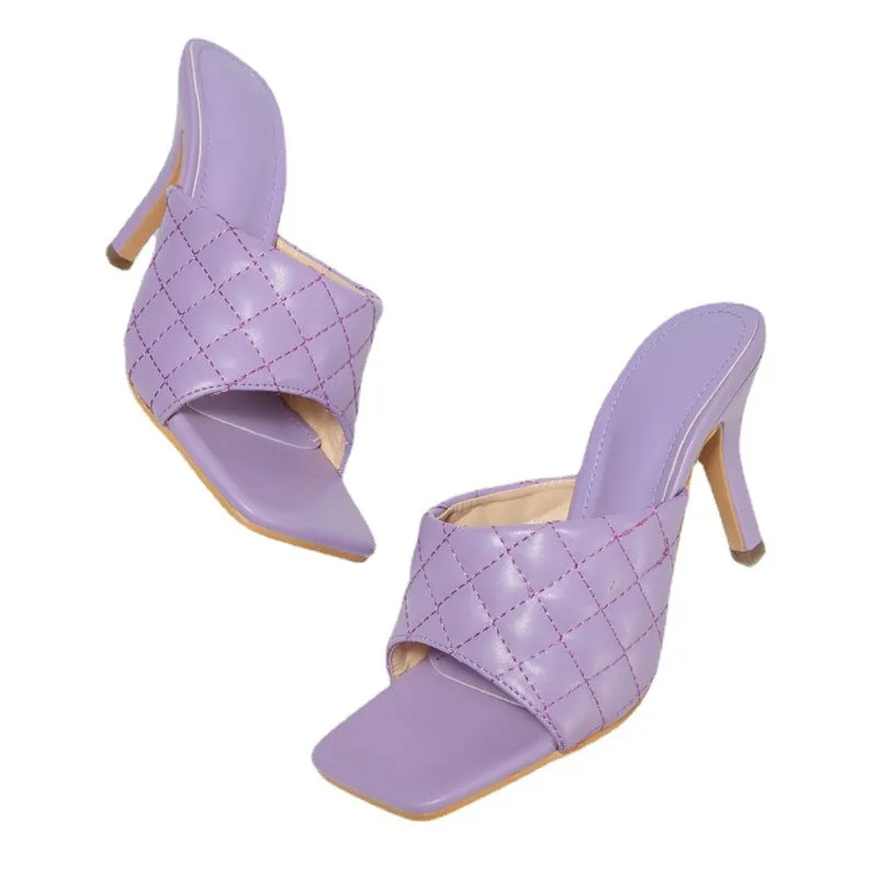 All-Match Heeled Sandals