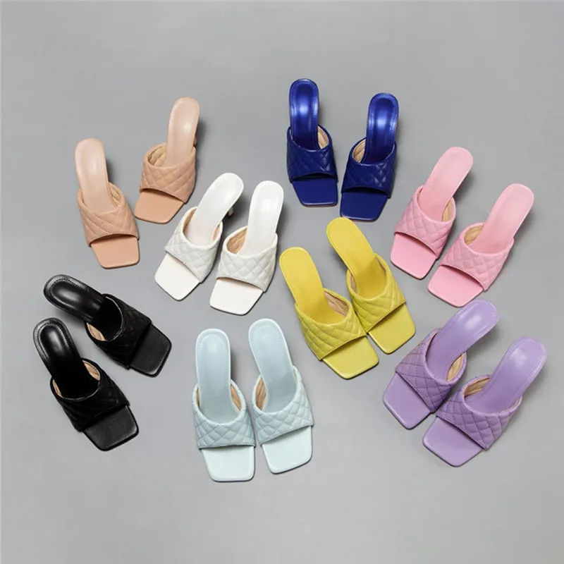 All-Match Heeled Sandals