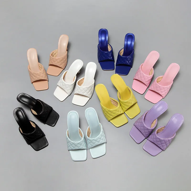 All-Match Heeled Sandals