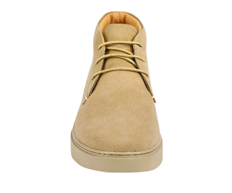 Amali Zale Suede Chukka Boots Men’s Tan Vegan Suede