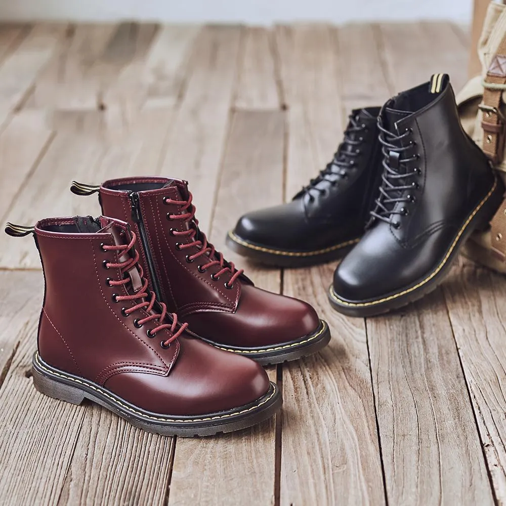 Angelo Ricci™ Casual Basic Zipper Boots