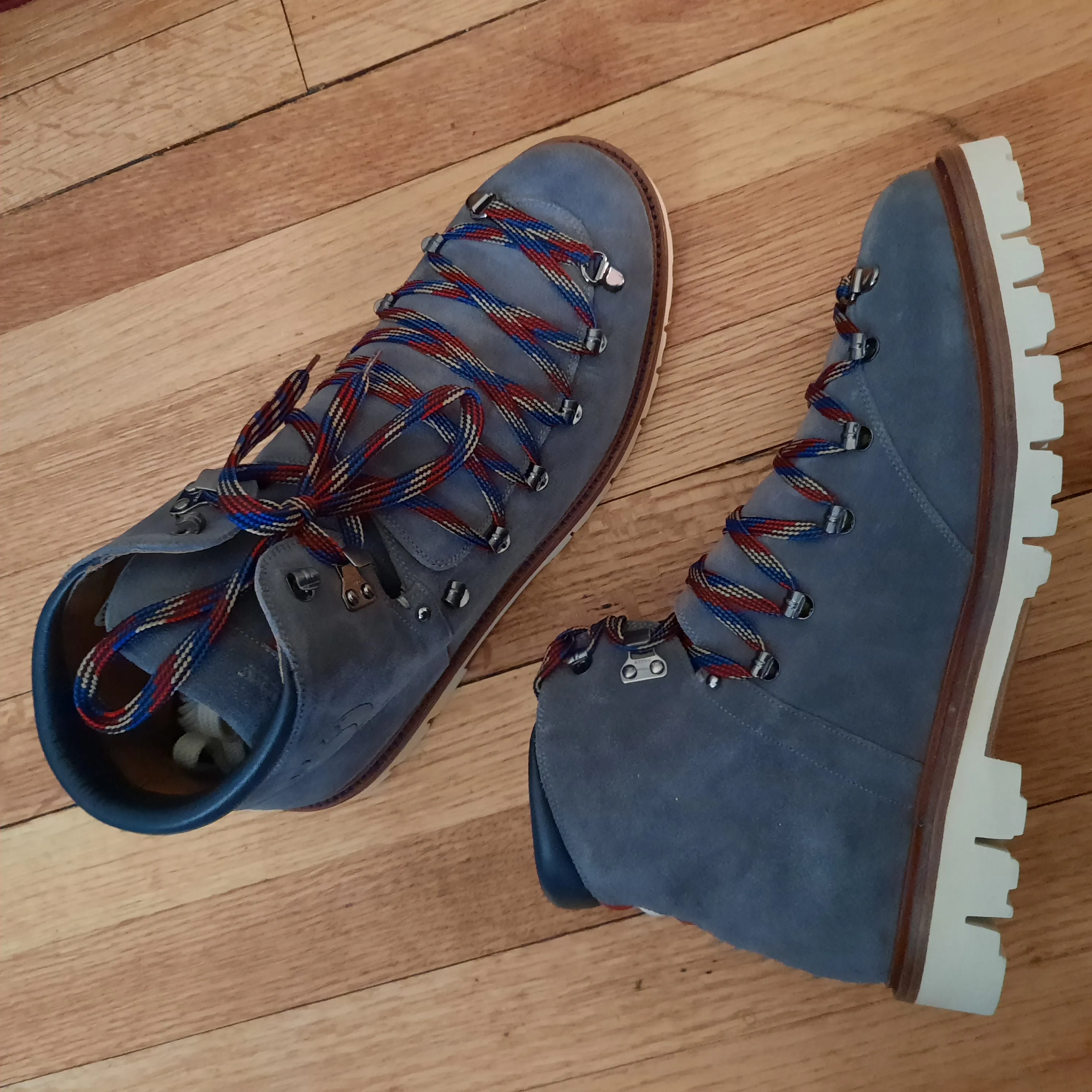Bally Chack Suede Hiking Boots Size 10