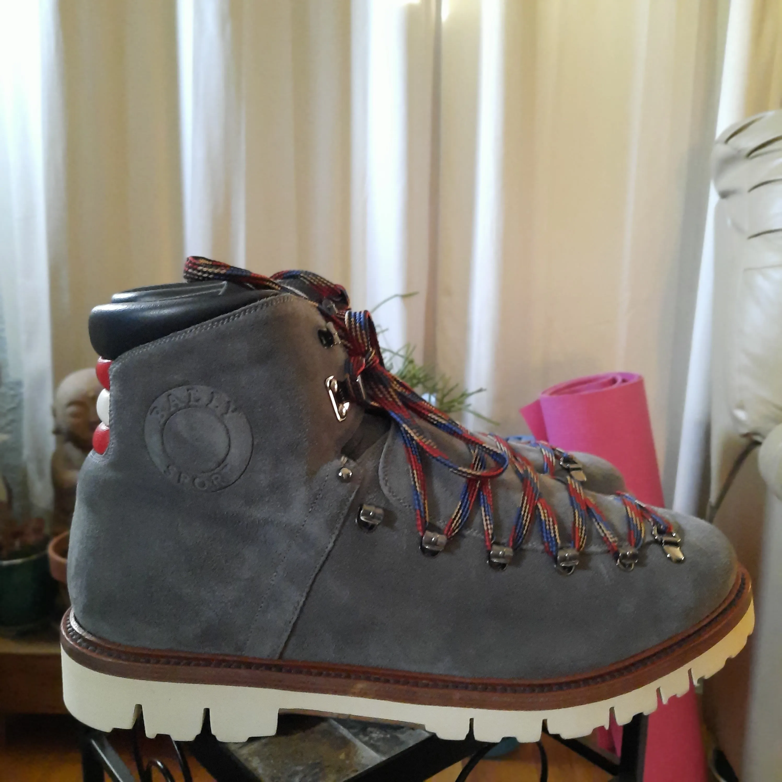 Bally Chack Suede Hiking Boots Size 10