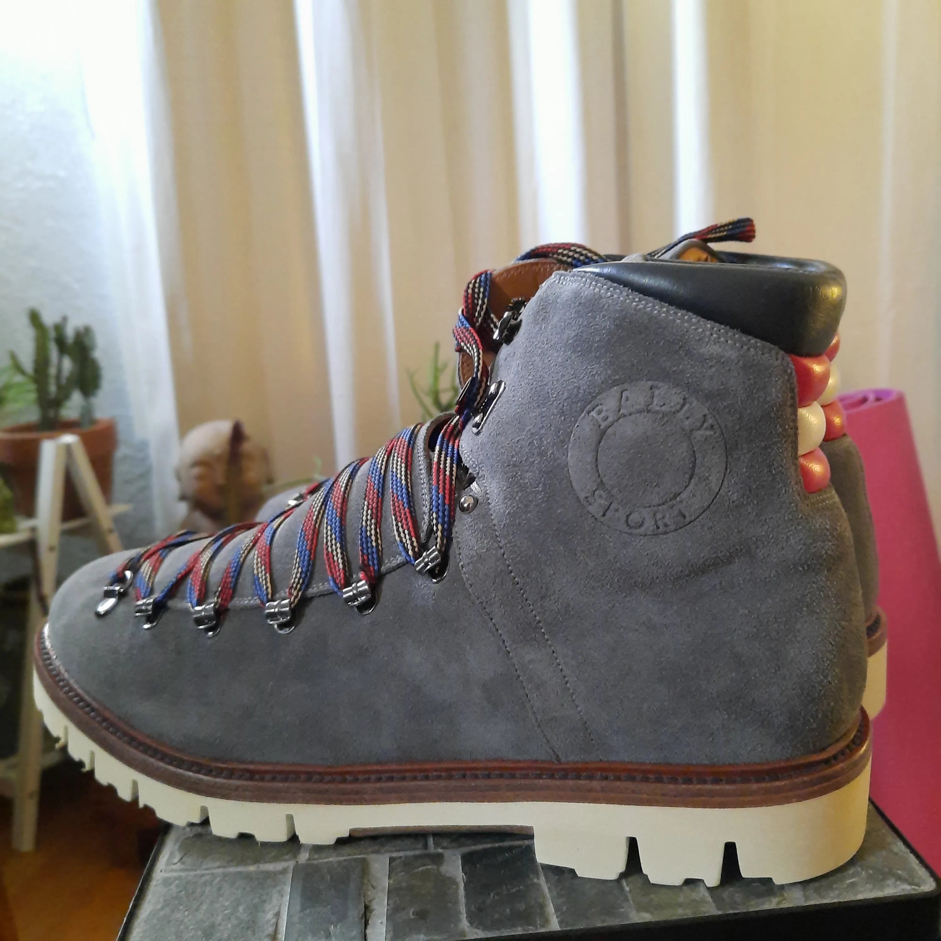 Bally Chack Suede Hiking Boots Size 10