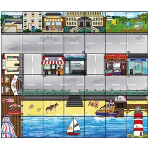 Bee-Bot Seaside Mat Large