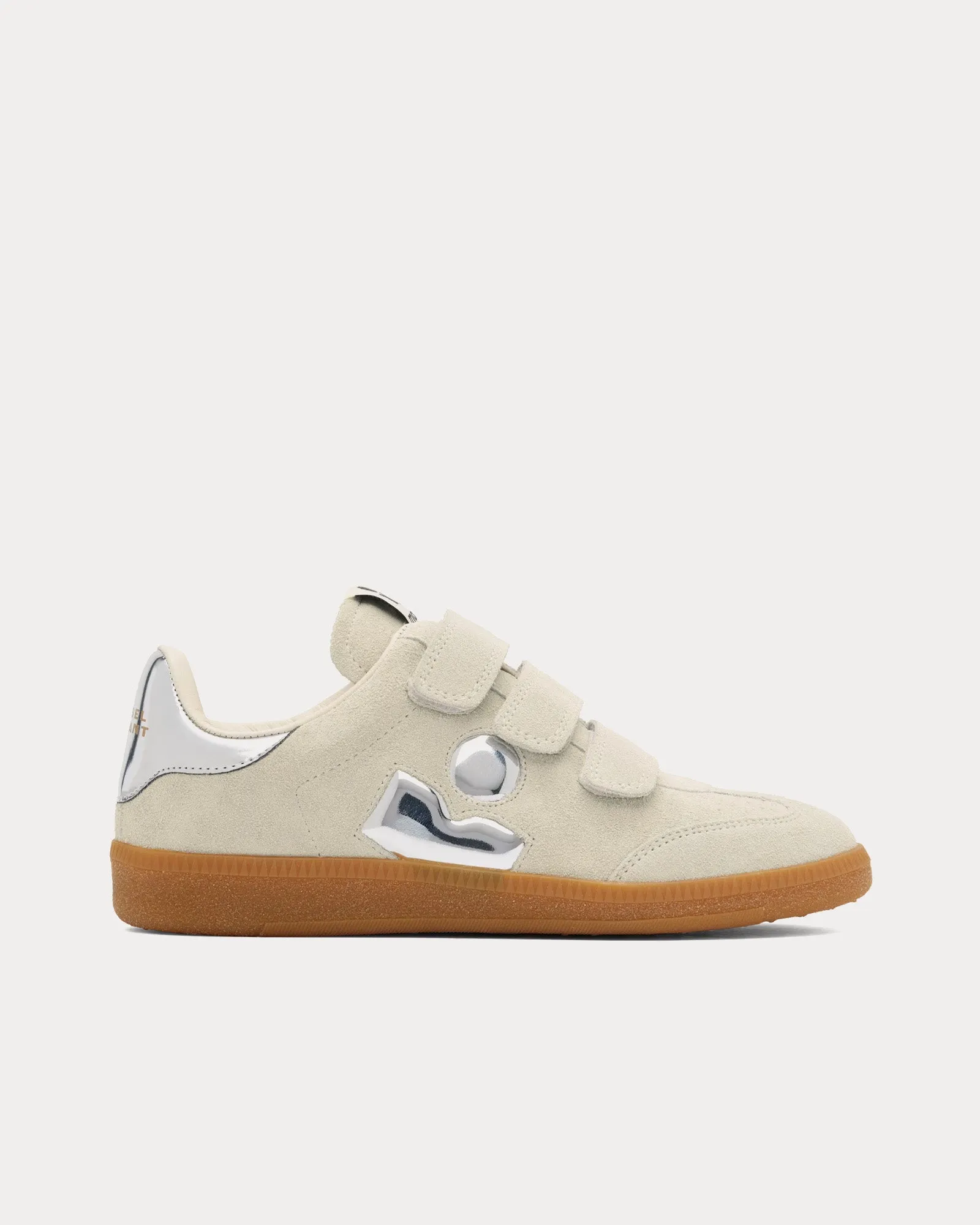 Beth Suede Chalk / Silver Low Top Sneakers