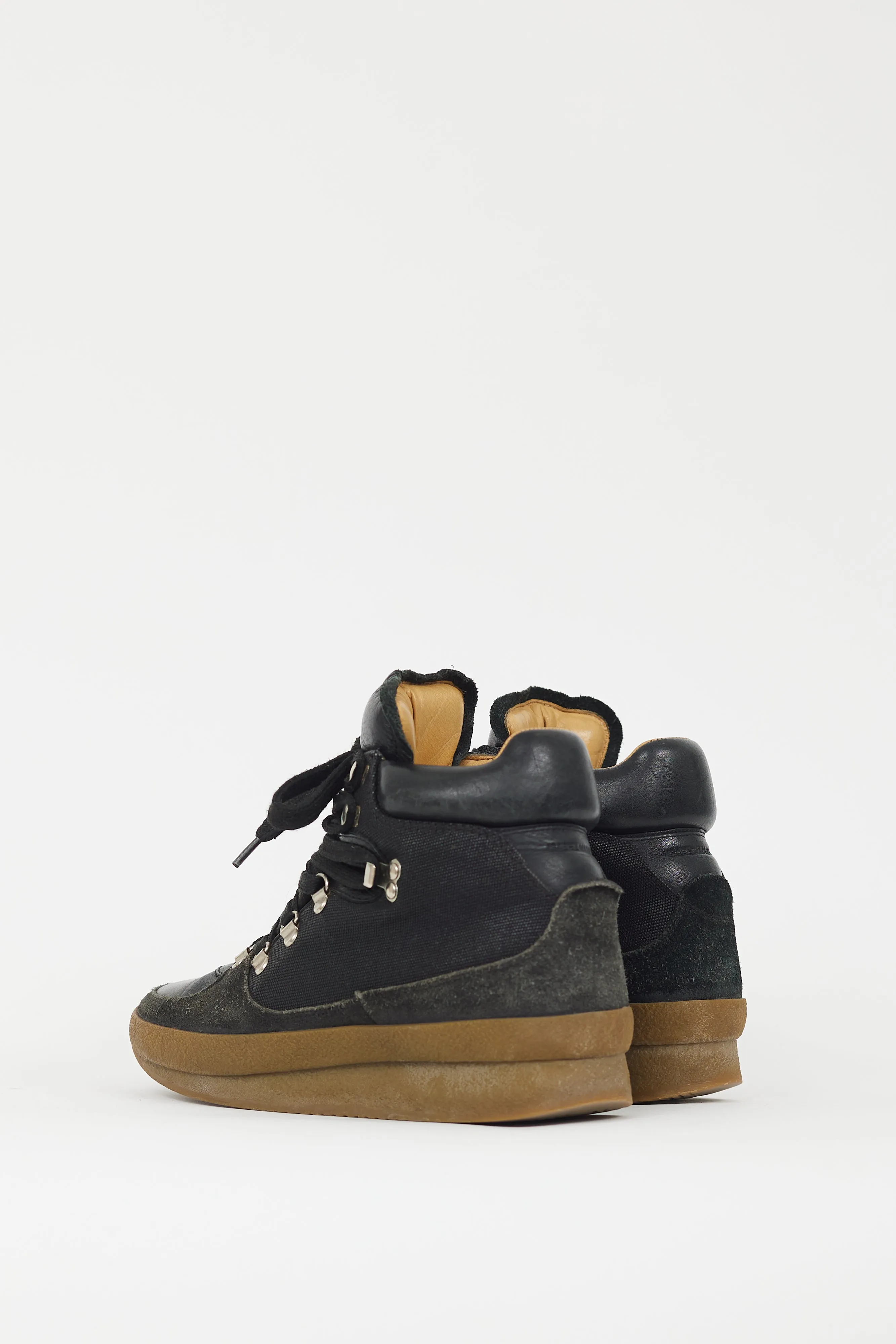 Black & Brown Brent Hiking Boot