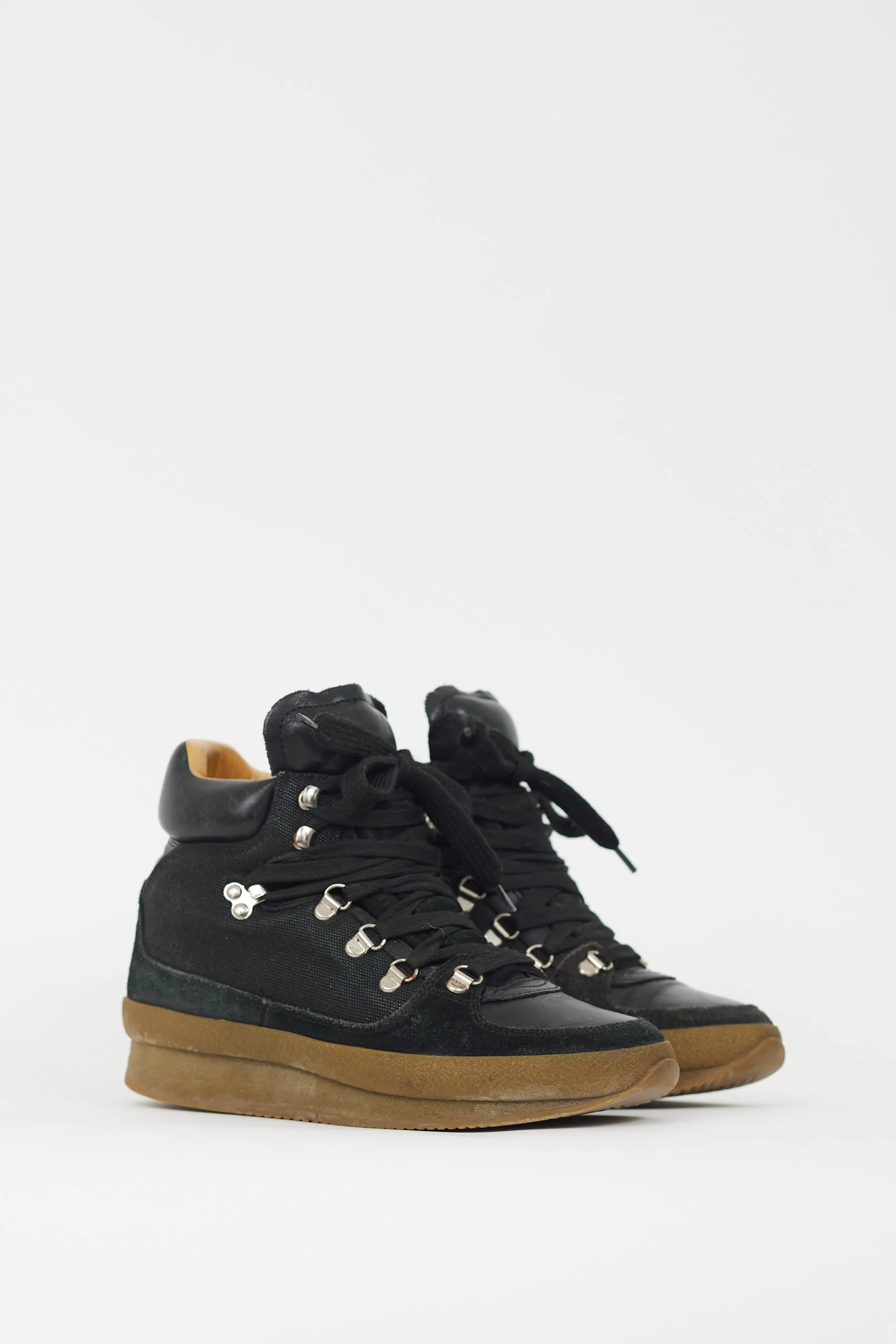 Black & Brown Brent Hiking Boot