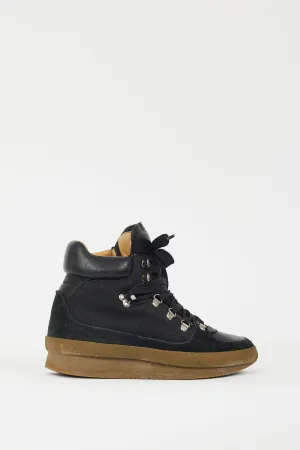 Black & Brown Brent Hiking Boot