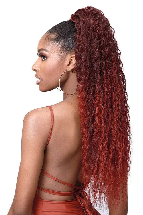 Bobbi Boss Miss Origin Designer Mix Tress Up Brazilian Wave 28″ Ponytail MOD026