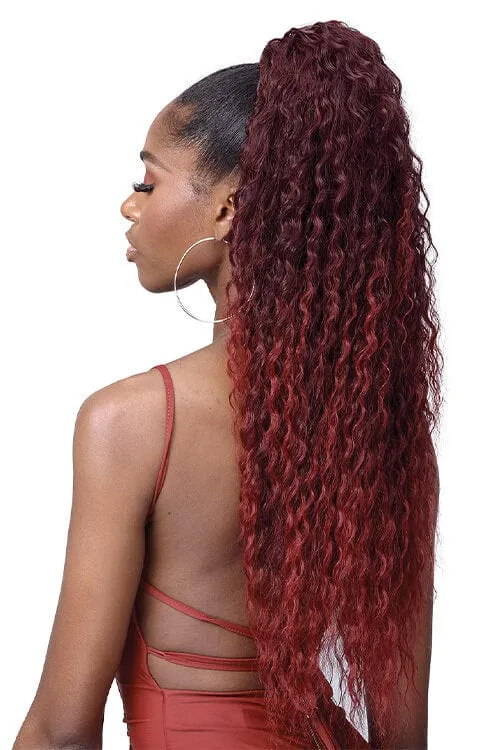 Bobbi Boss Miss Origin Designer Mix Tress Up Brazilian Wave 28″ Ponytail MOD026