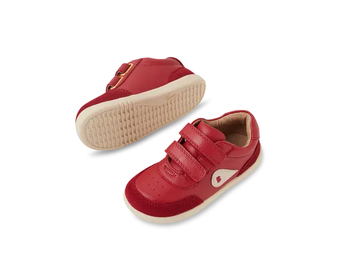 Bobux Iwalk Champ Sneaker - Pompeian Red
