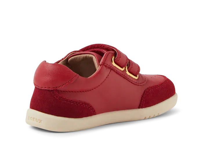 Bobux Iwalk Champ Sneaker - Pompeian Red