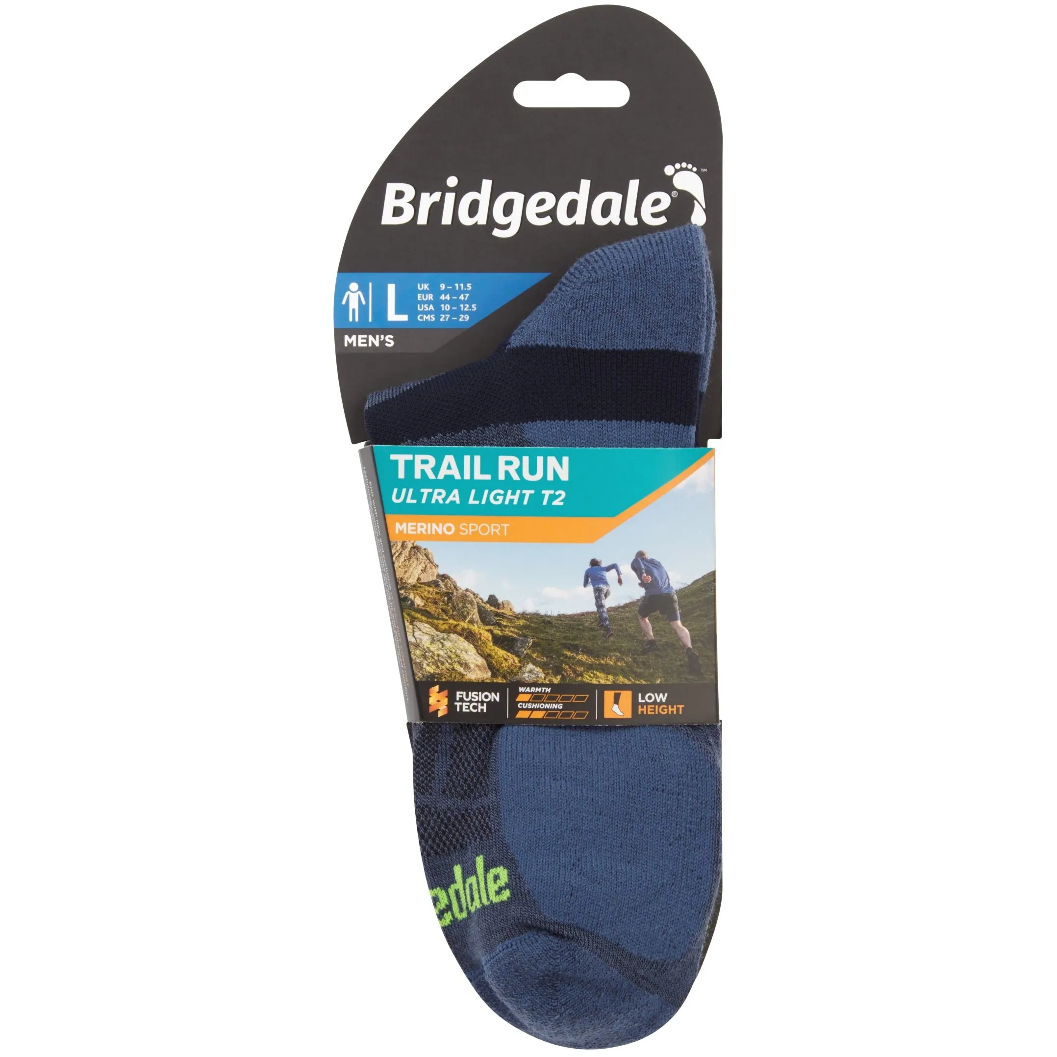Bridgedale - Men's Trail Run Ultra Light T2 Merino Sport Low
