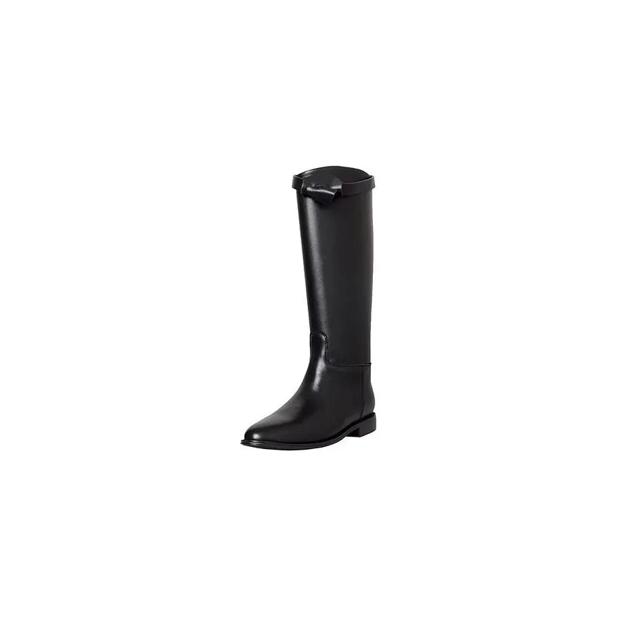 ChicLux Autumn Chic Knee-High Boots