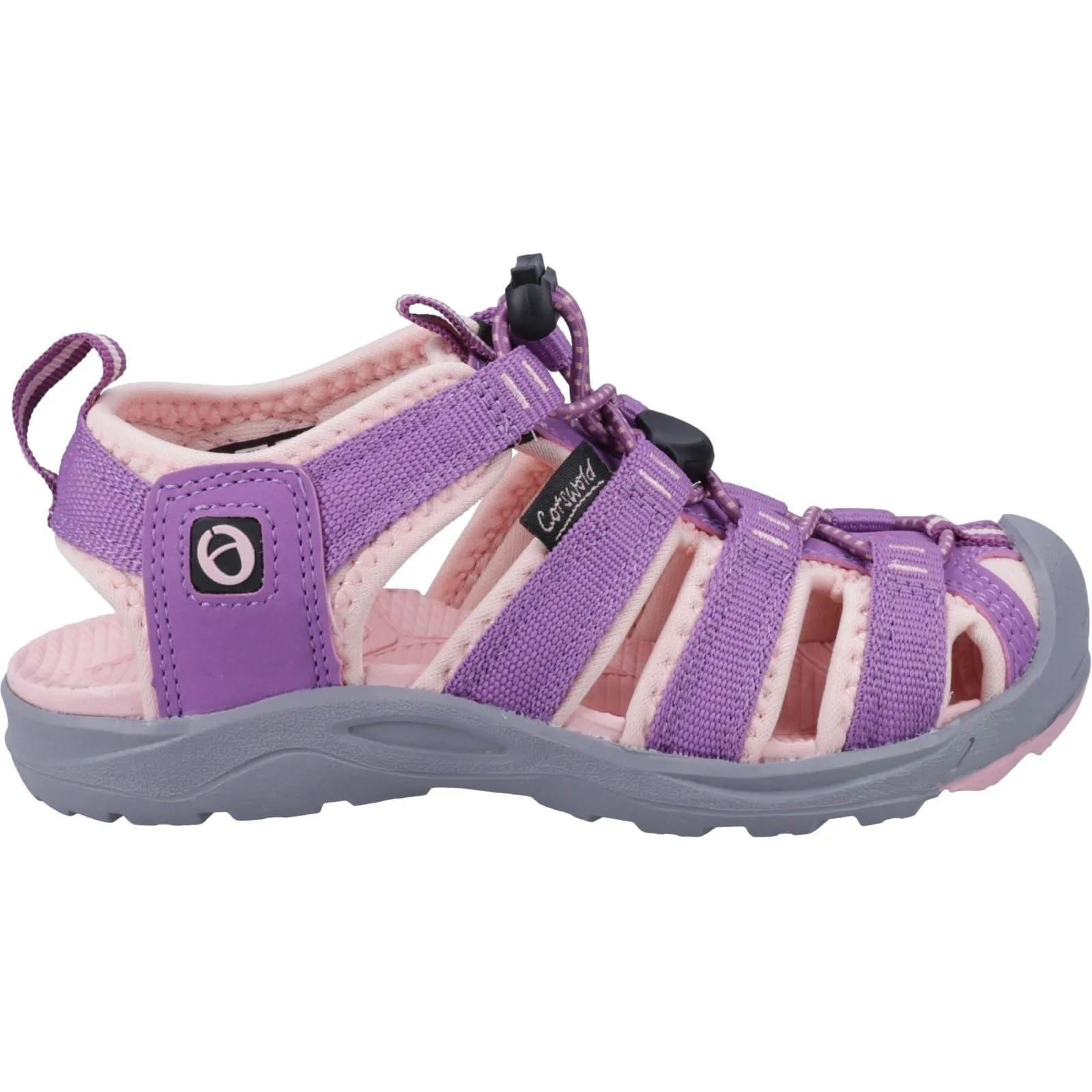 Cotswold Marshfield Kids Purple Recycled PU Unisex Childrens Hiking Boots