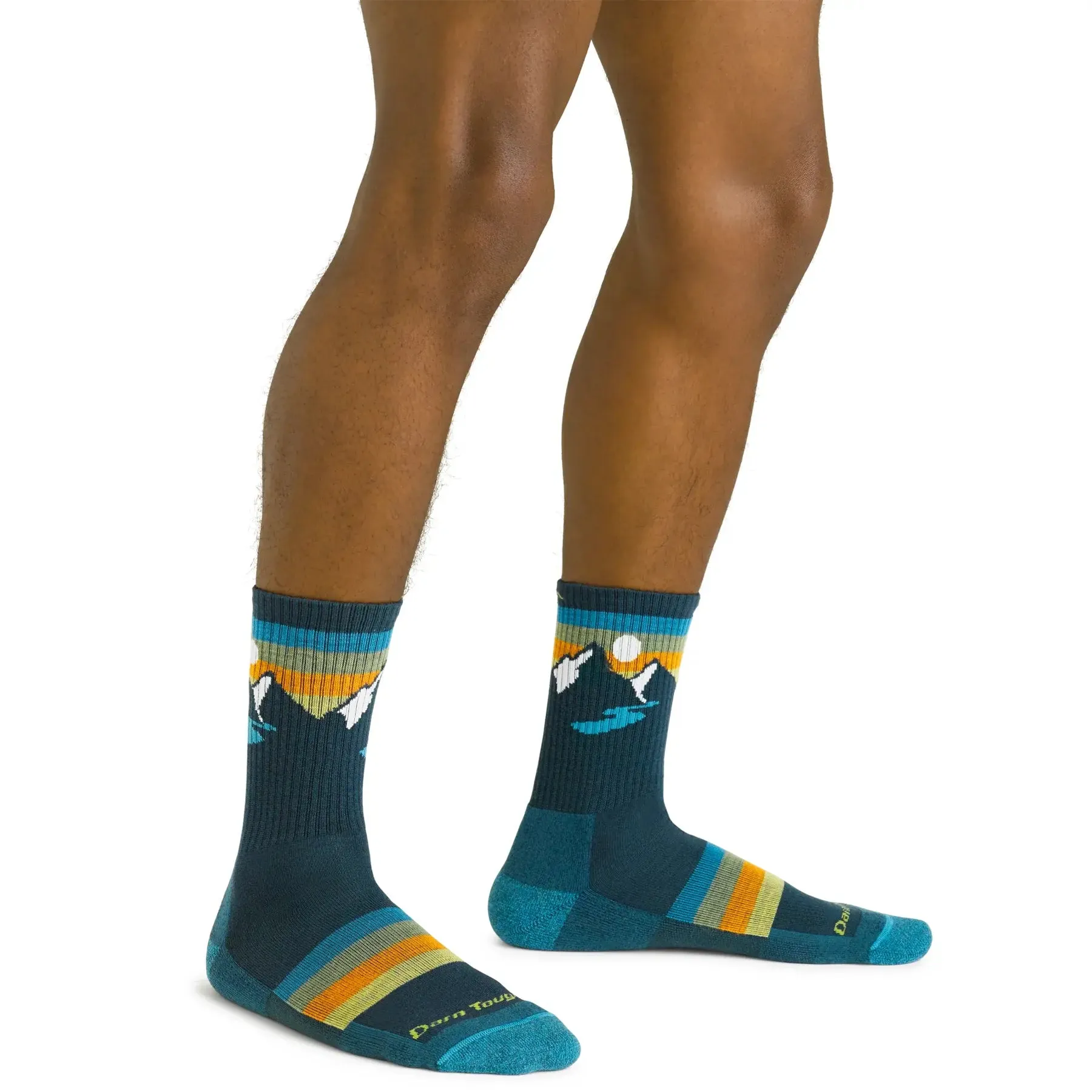 Darn Tough 1997 Men's Sunset Ridge Micro Crew Lightweight Hiking Sock - Bottle