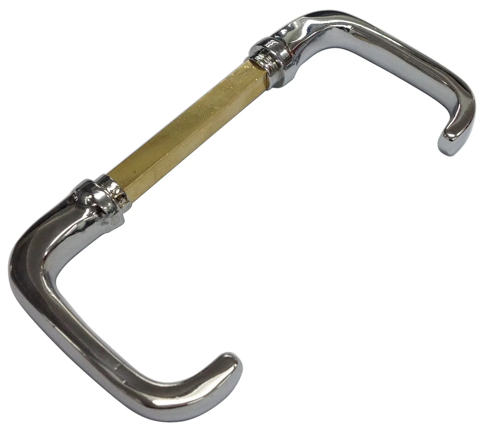 DOOR HANDLE MINI BRASS SET