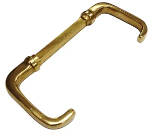 DOOR HANDLE MINI BRASS SET