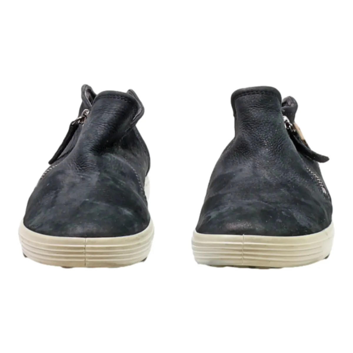 ECCO Chukka Boots Black Leather Womens UK 5