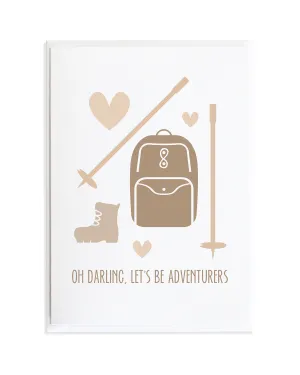 Hiking Adventure Card