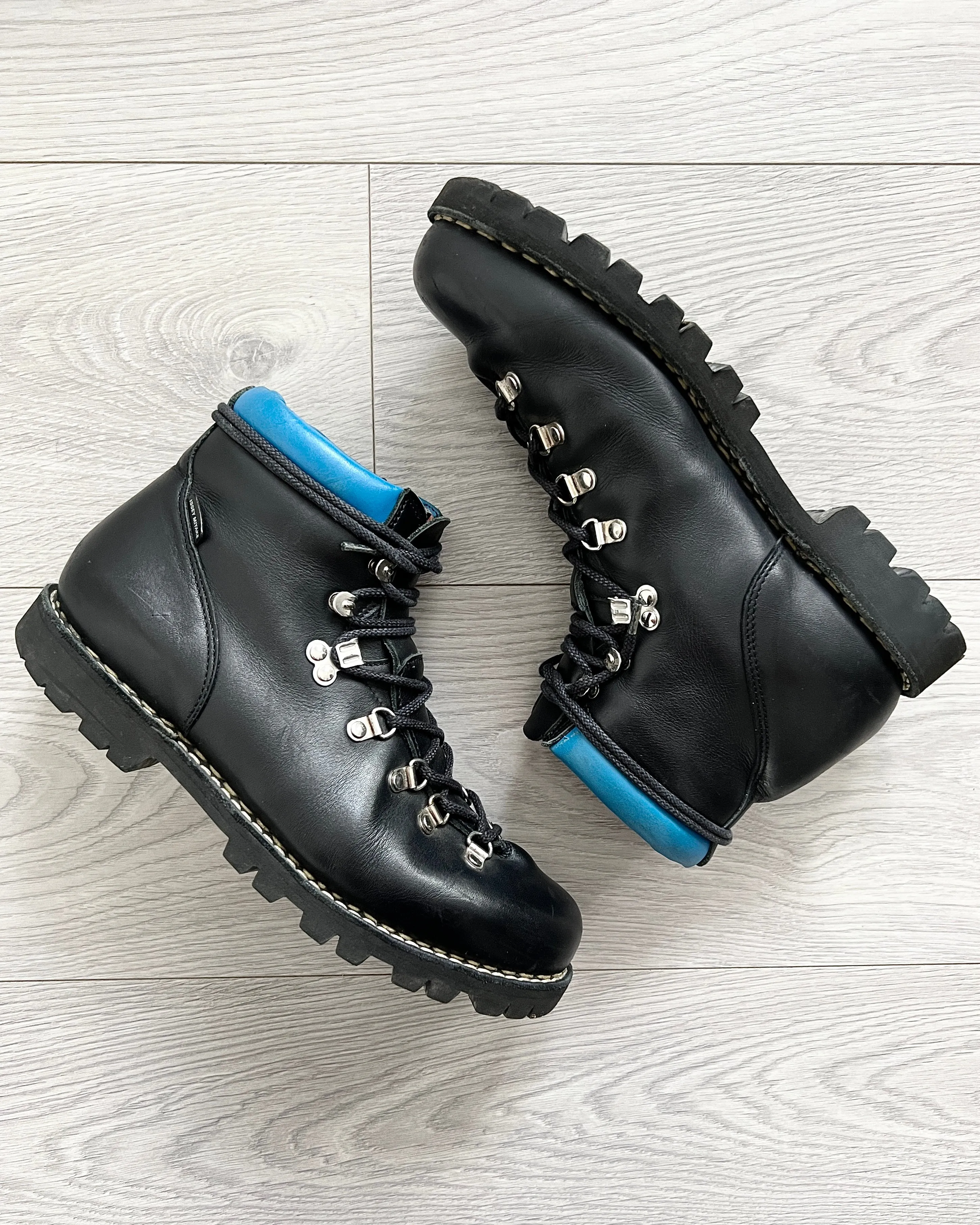 Issey Miyake x Paraboot Blue Trim Hiking Boots - Size US9.5