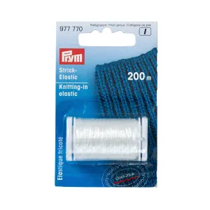 Knitting-in Elastic