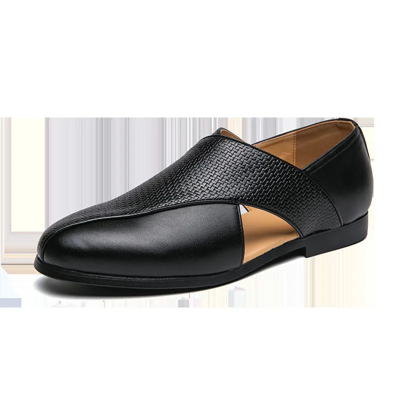 Men's Casual Leather Sandals Shoes