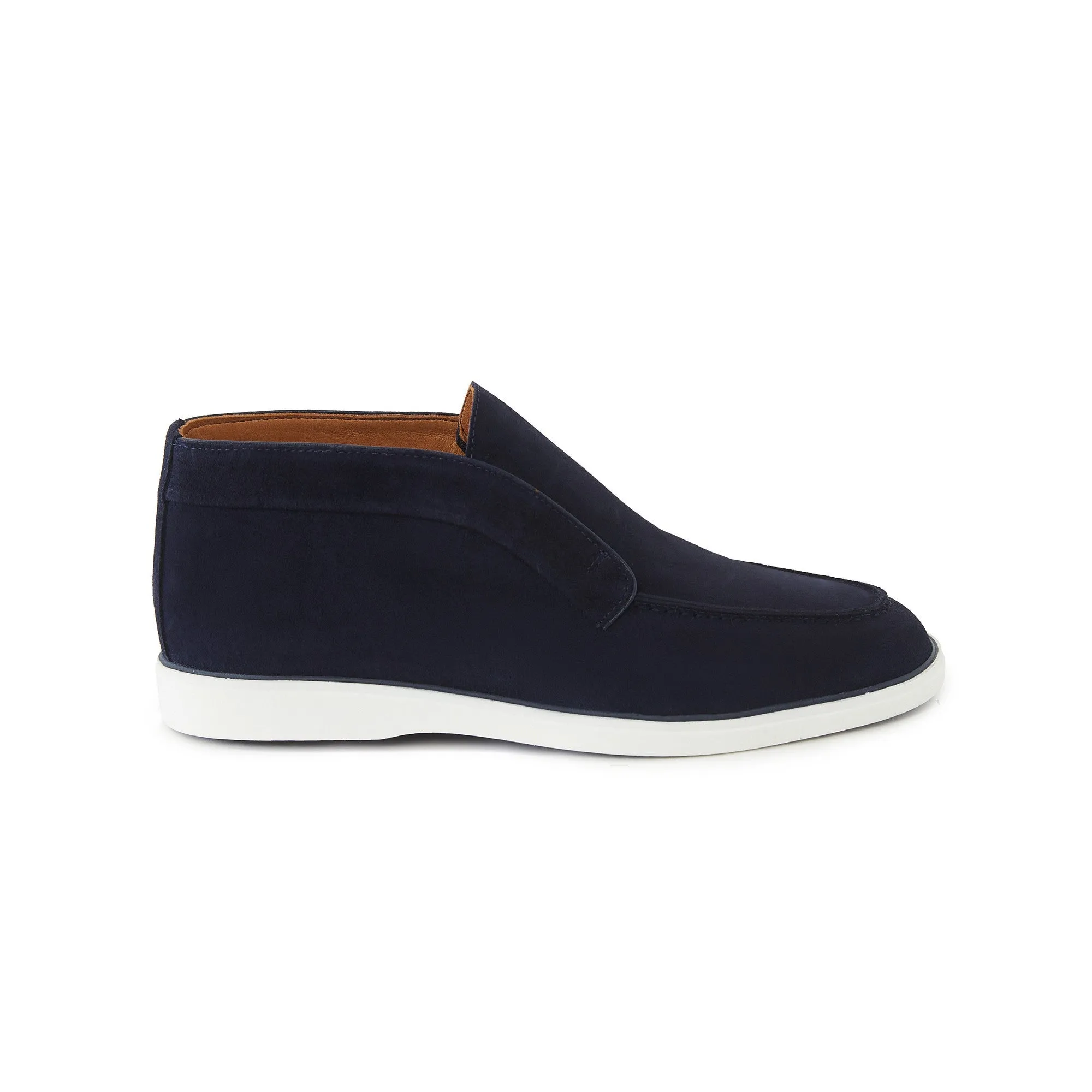 Men's Suede Calf Leather Open Walk Handmade Chukka Boots M9000