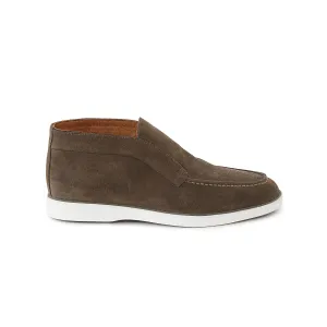 Men's Suede Calf Leather Open Walk Handmade Chukka Boots M9000