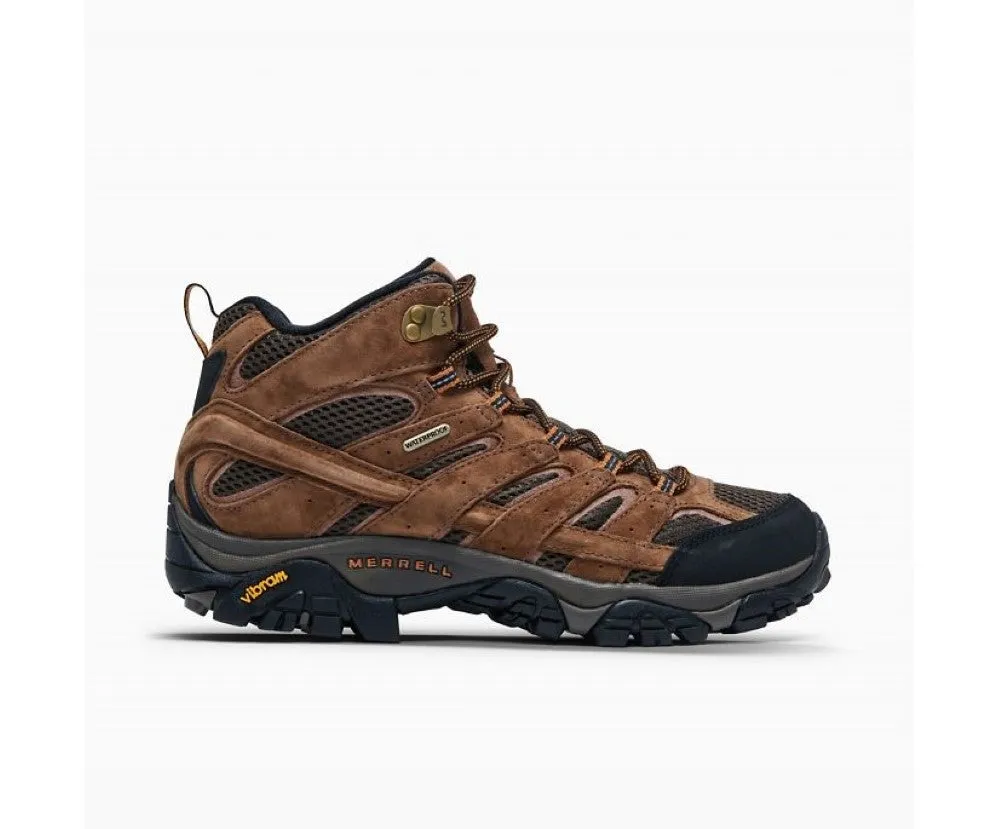'Merrell' Men's Moab 2 Mid WP - Earth