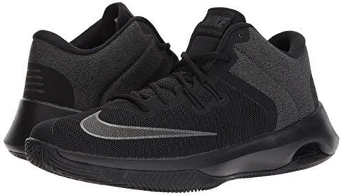 Nike Men's Air Versitile II NBK Basketball Shoe, Black/Metallic Dark Grey - Anthracite, 8.5 Regular US