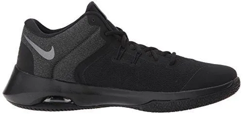 Nike Men's Air Versitile II NBK Basketball Shoe, Black/Metallic Dark Grey - Anthracite, 8.5 Regular US