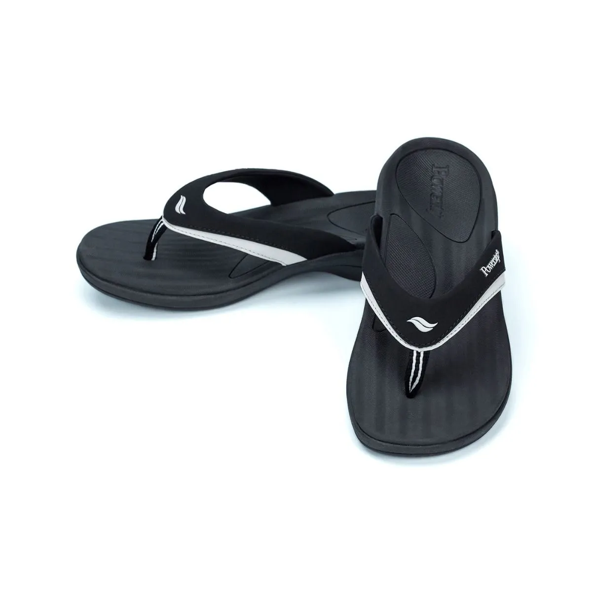 'Powerstep' Women's ArchWear™ Sandal - Black