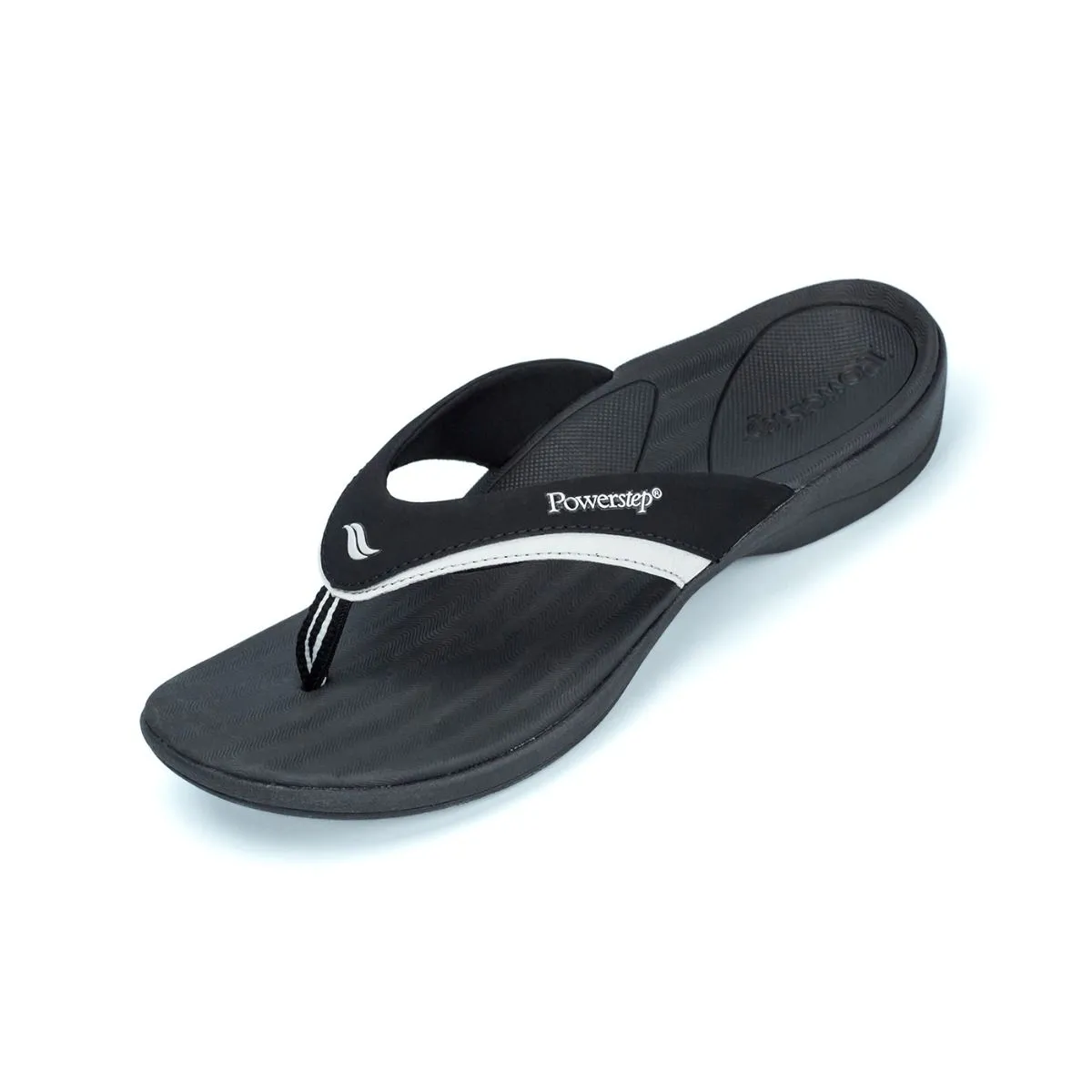'Powerstep' Women's ArchWear™ Sandal - Black