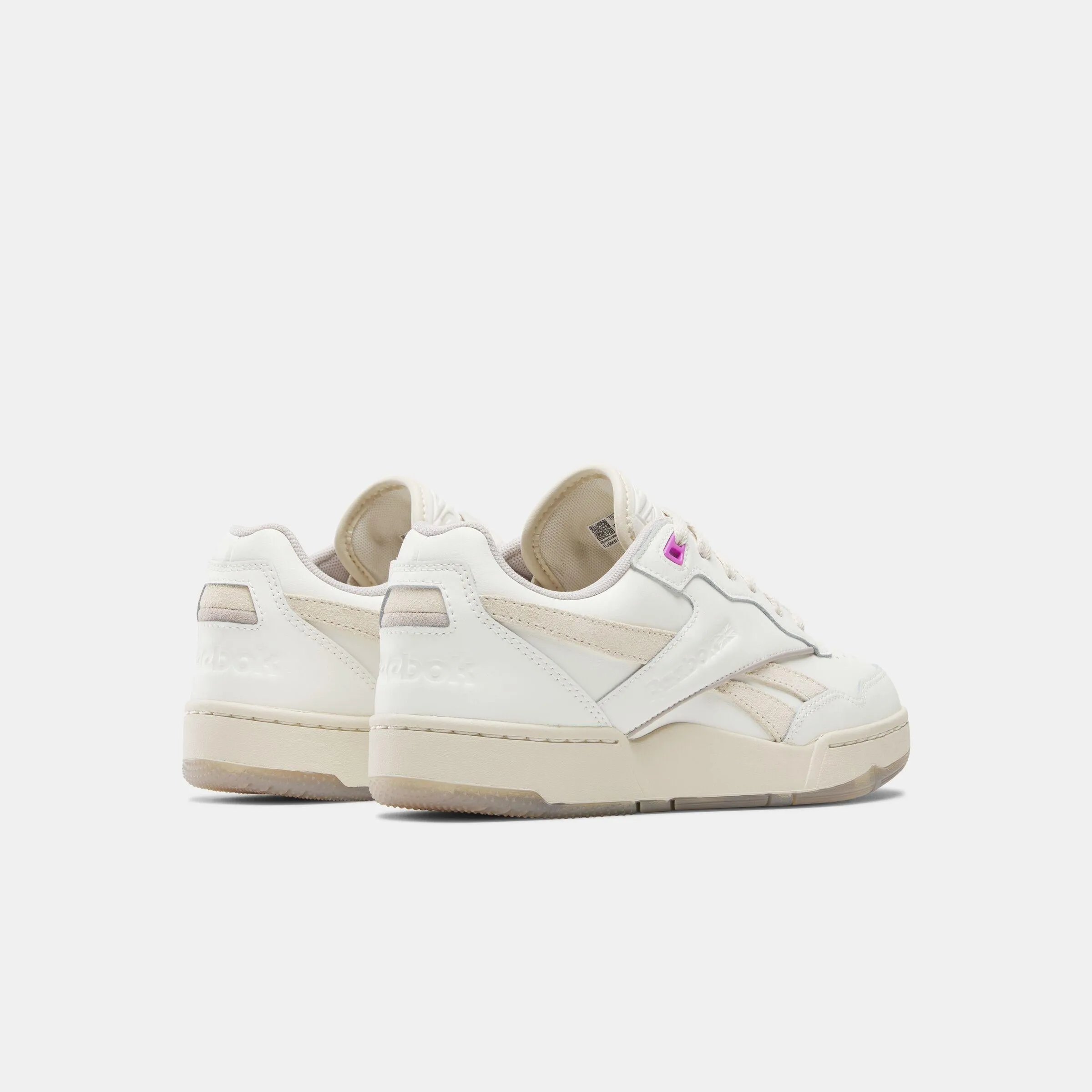 Reebok Footwear Women BB 4000 II Retro Basketball Shoes CHALK/SAND/HAZY GREY