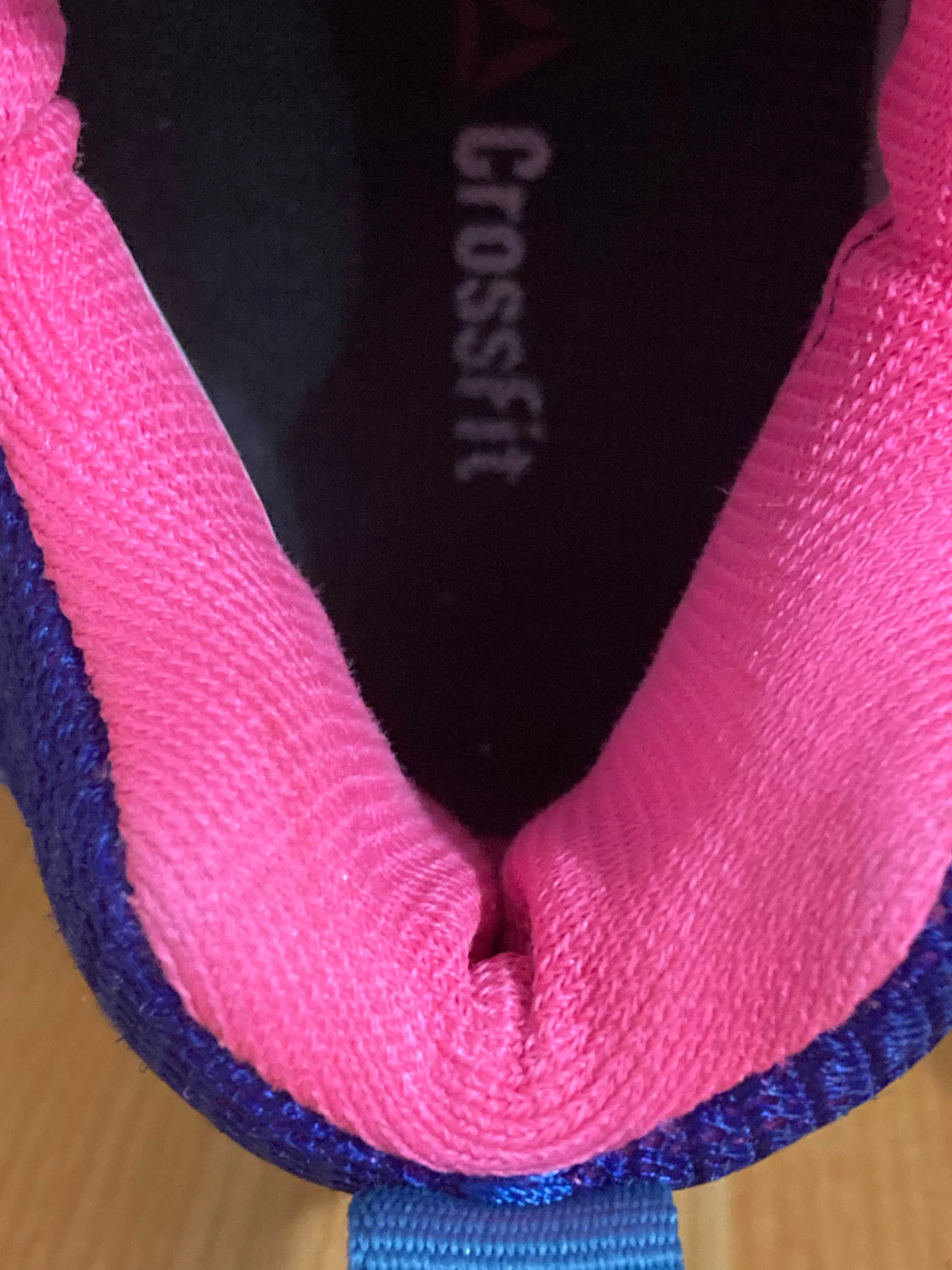 REEBOK NANO 6 Women's Size 9.5 Kevlar Running Cross Fit Training Shoes Sneakers Blue & Pink B14491