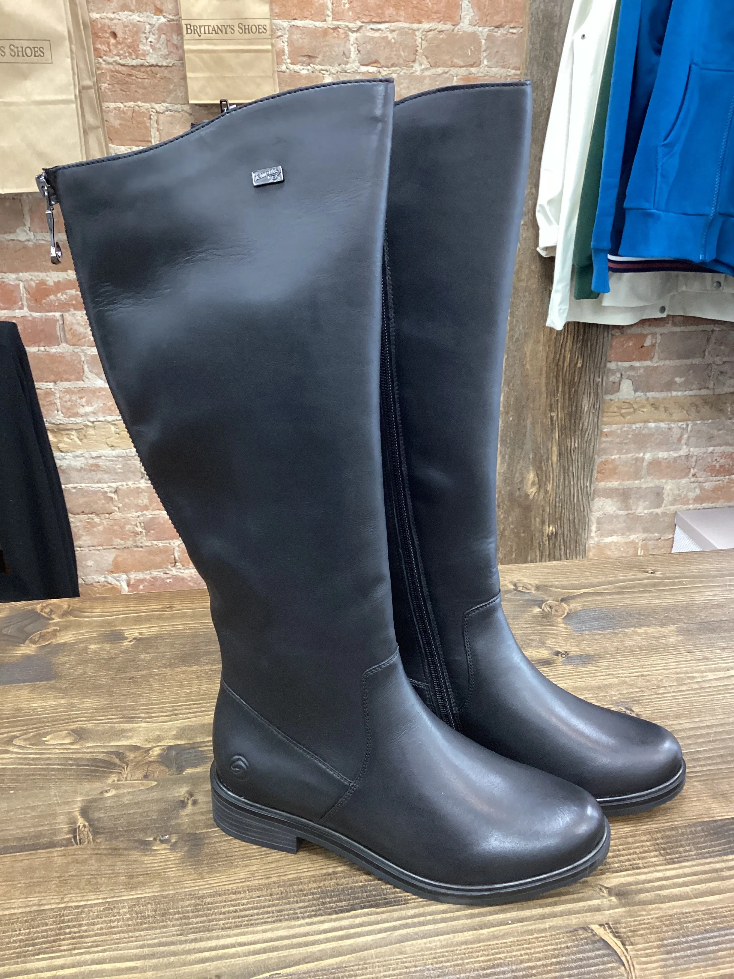 Remonte D8391-00 Knee High Leather Boots