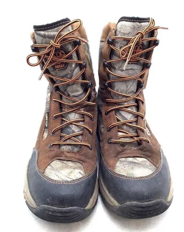 Rocky Men's Multicolor Camouflage Hiking Boots - Size 11