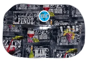 SB - Wine List Slicker Shoe Bag