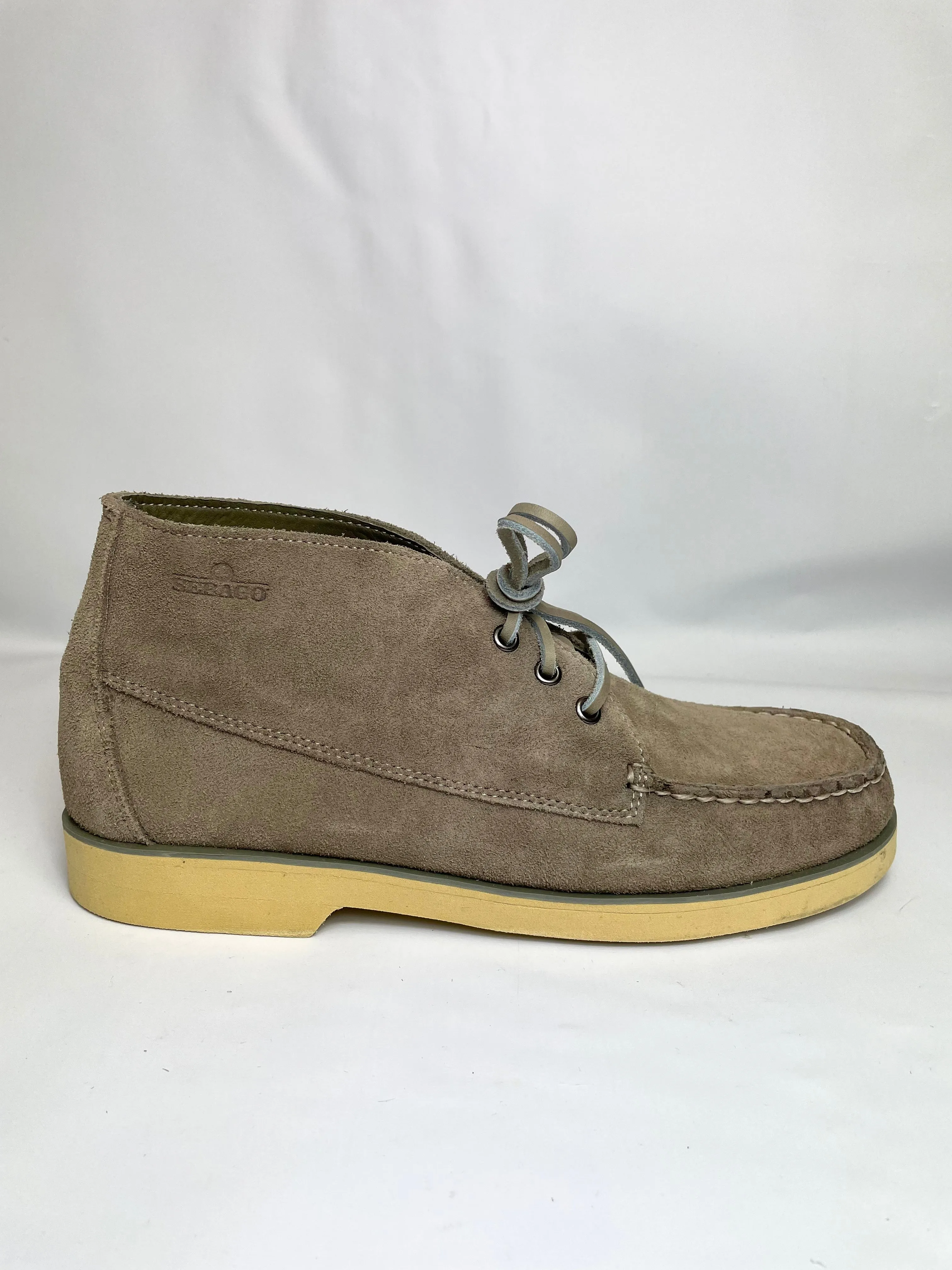 Sebago Tatanka Suede Mens Boots Green Sage