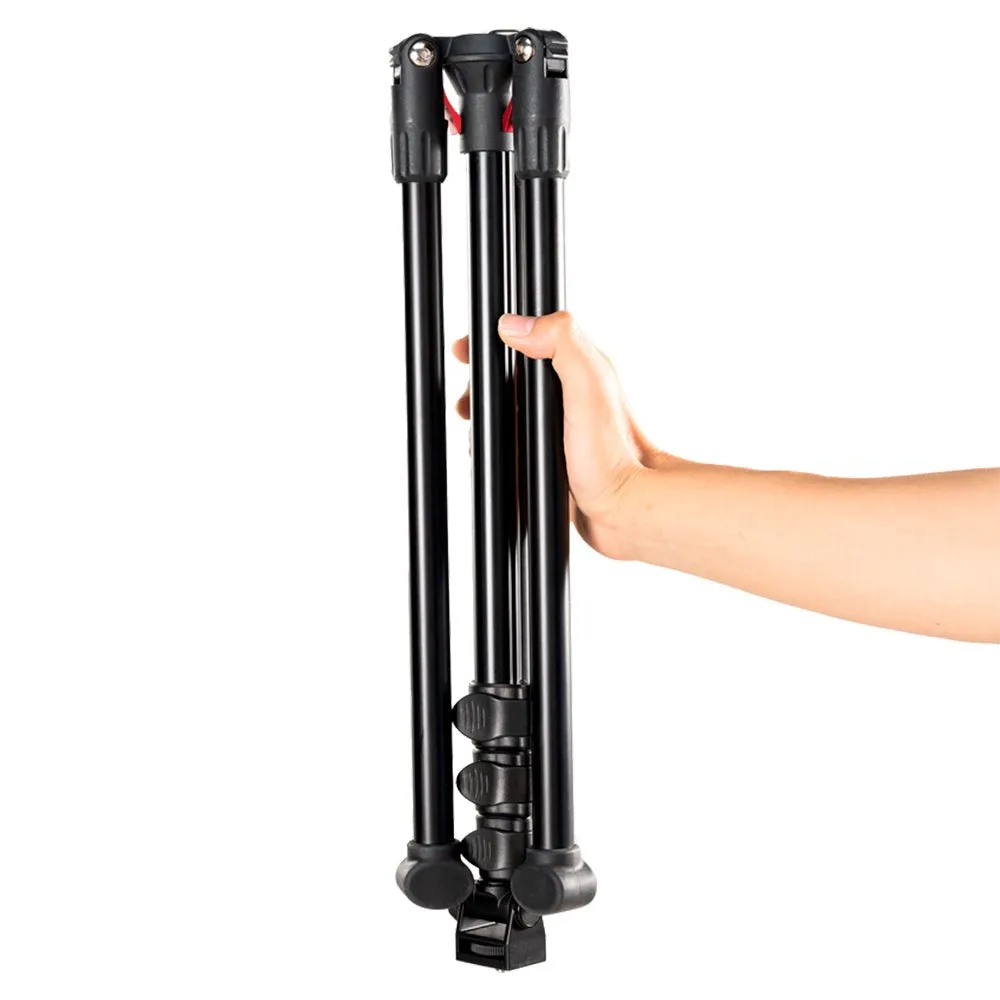 SmallRig 4363 Omvendt Foldbar Streaming Stativ (42-170cm) Encore PT-30 m. Trådløs Fjernbetjening - Sort