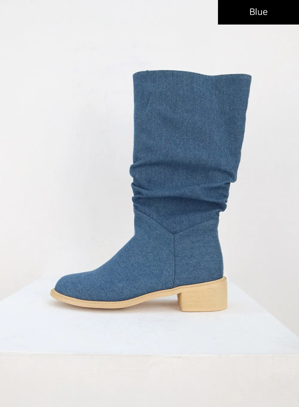 Suede Knee High Boots CA320