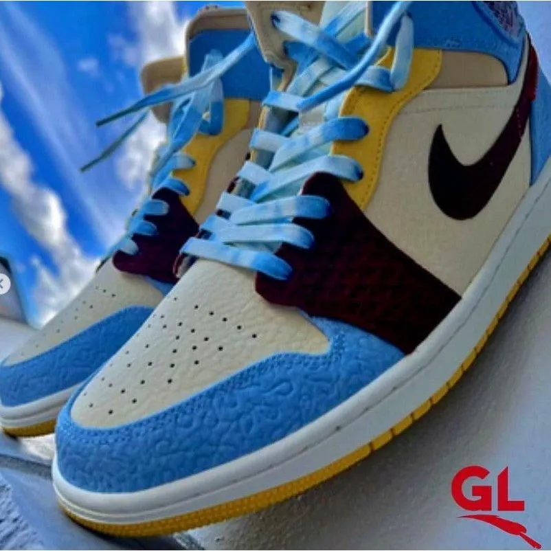 Tie Dye Gradient Laces