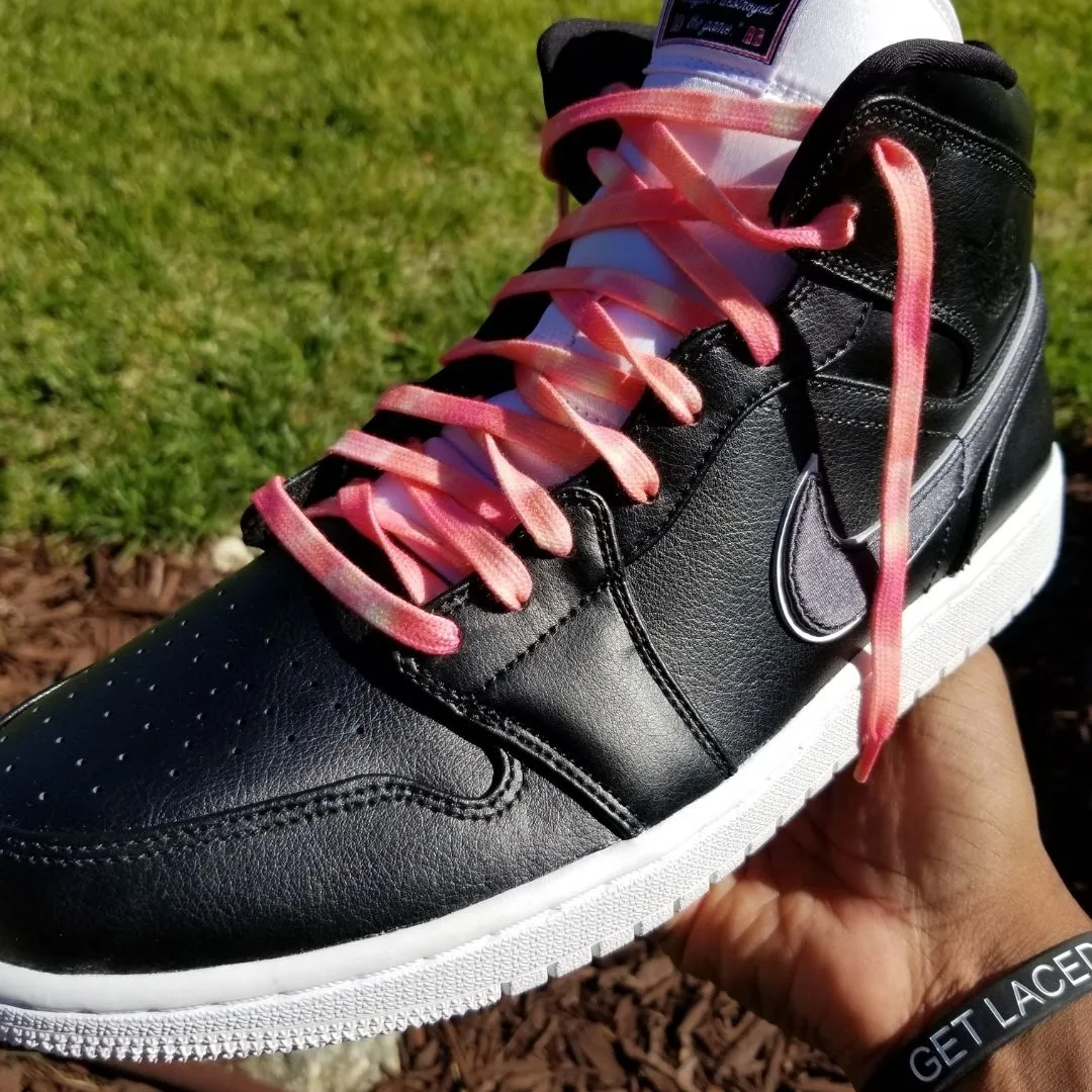 Tie Dye Gradient Laces