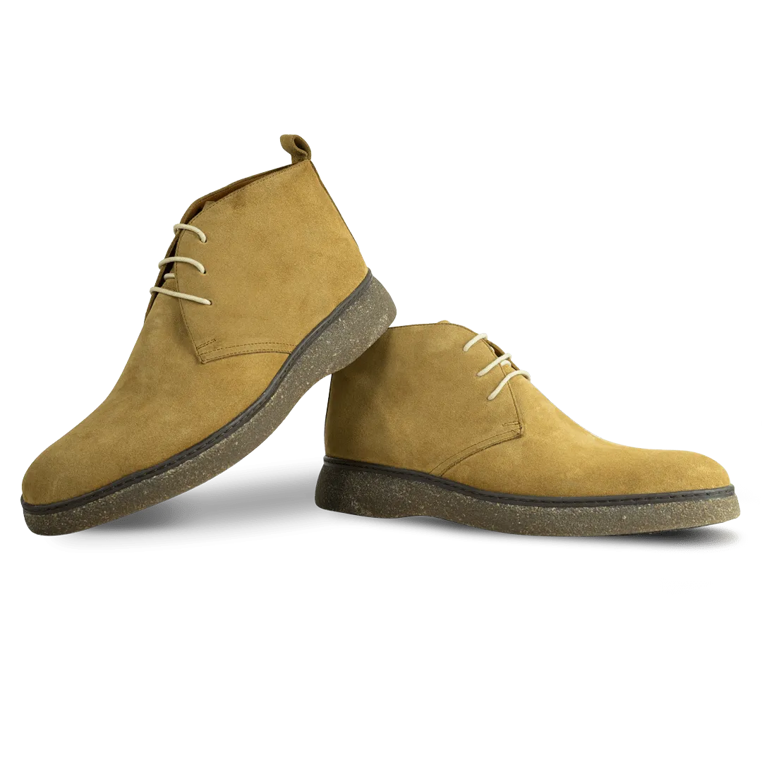 Varfell: Demi Bottes Homme - Gomme Beige